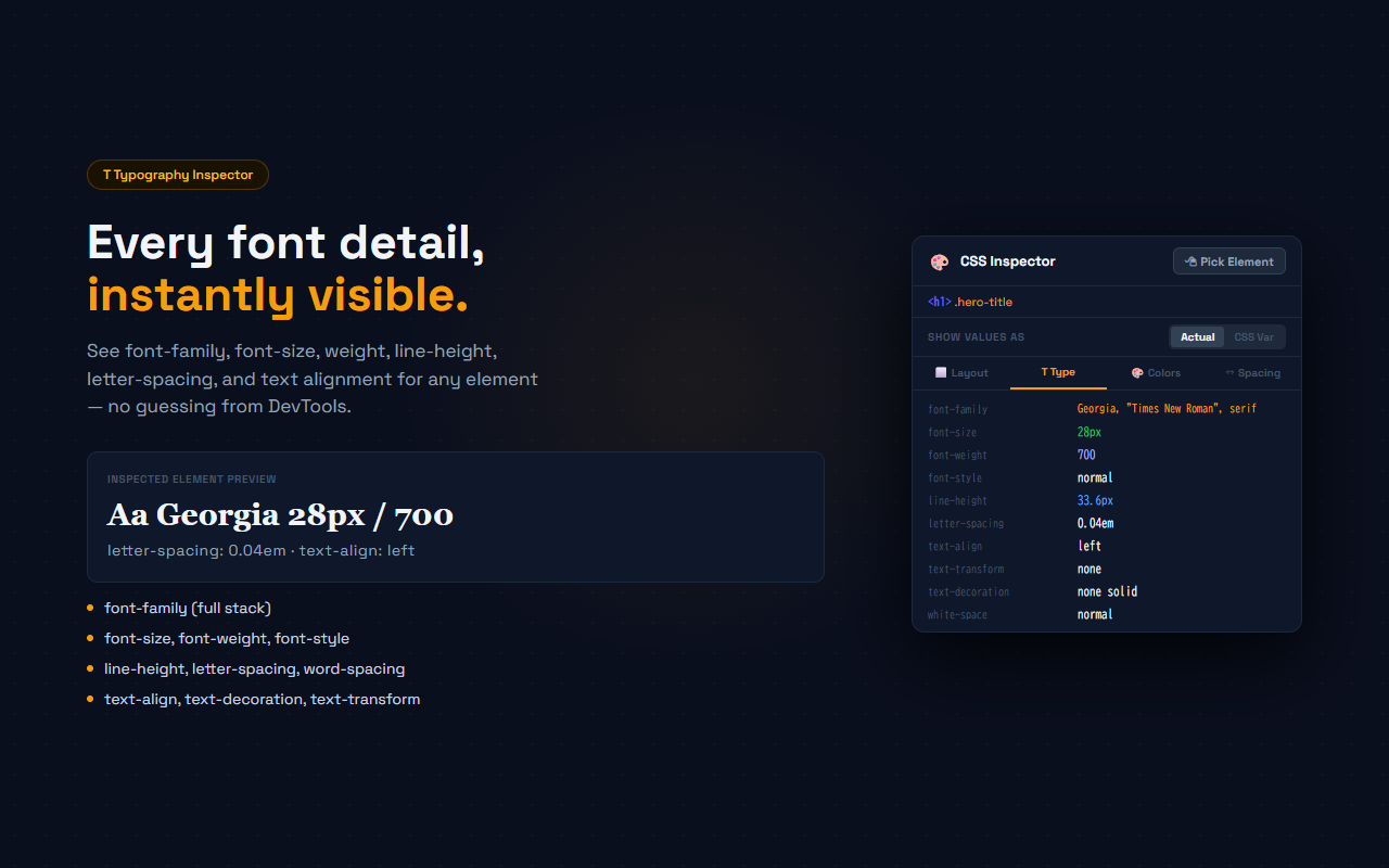 CSS Inspector screenshot 2