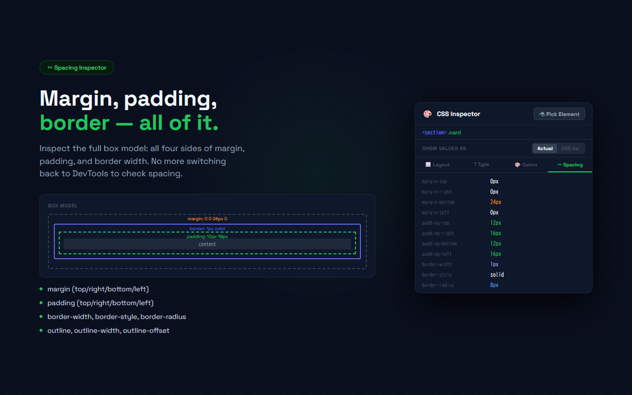 CSS Inspector screenshot 4