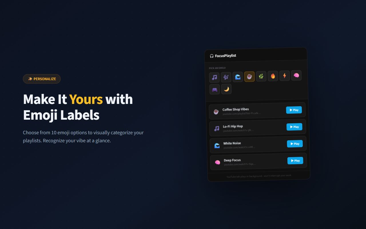 FocusPlaylist screenshot 4