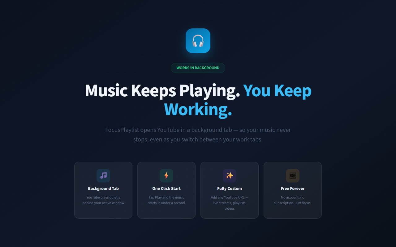FocusPlaylist screenshot 5