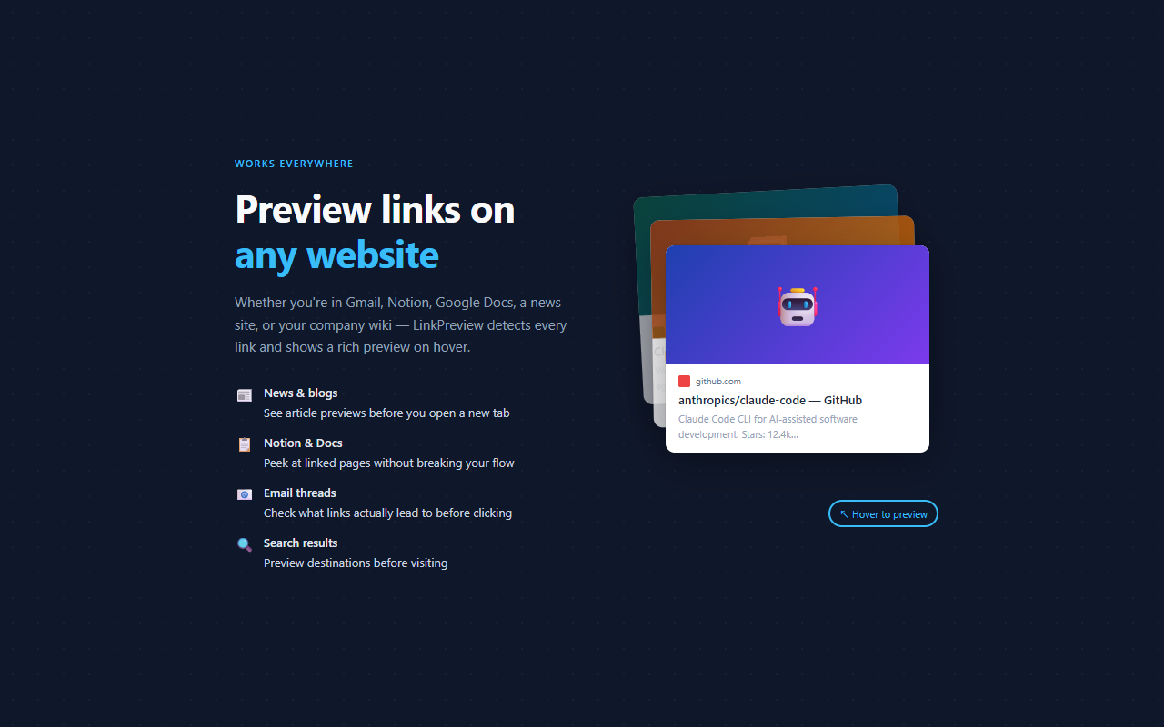 LinkPreview screenshot 2