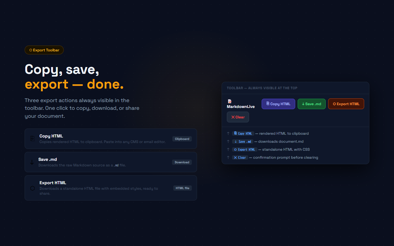 MarkdownLive screenshot 3
