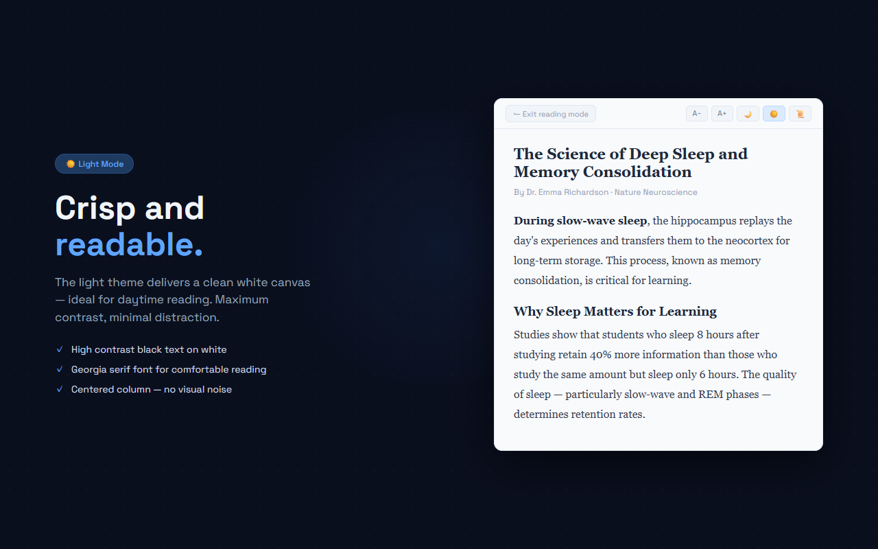 ReadingMode screenshot 2
