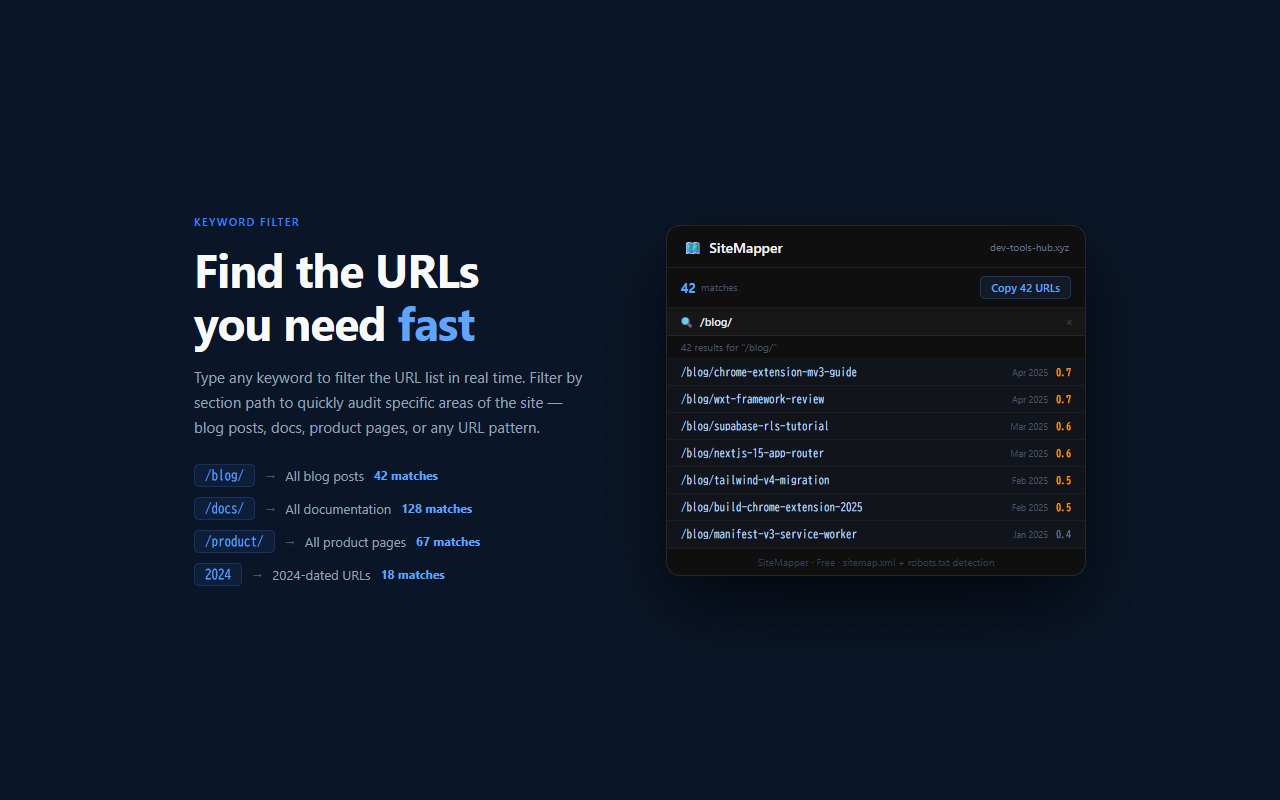 SiteMapper screenshot 3