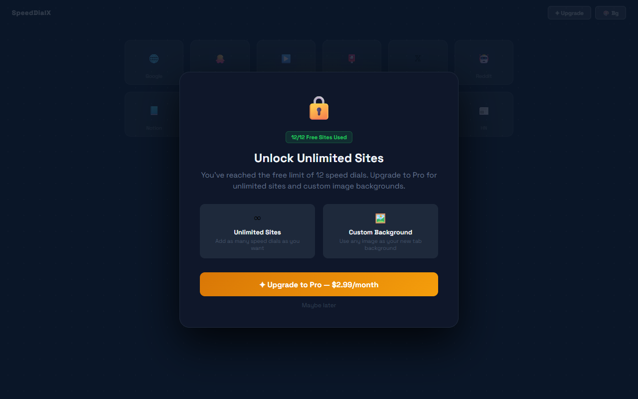 SpeedDialX screenshot 5