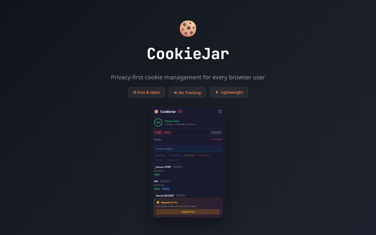 CookieJar screenshot 5