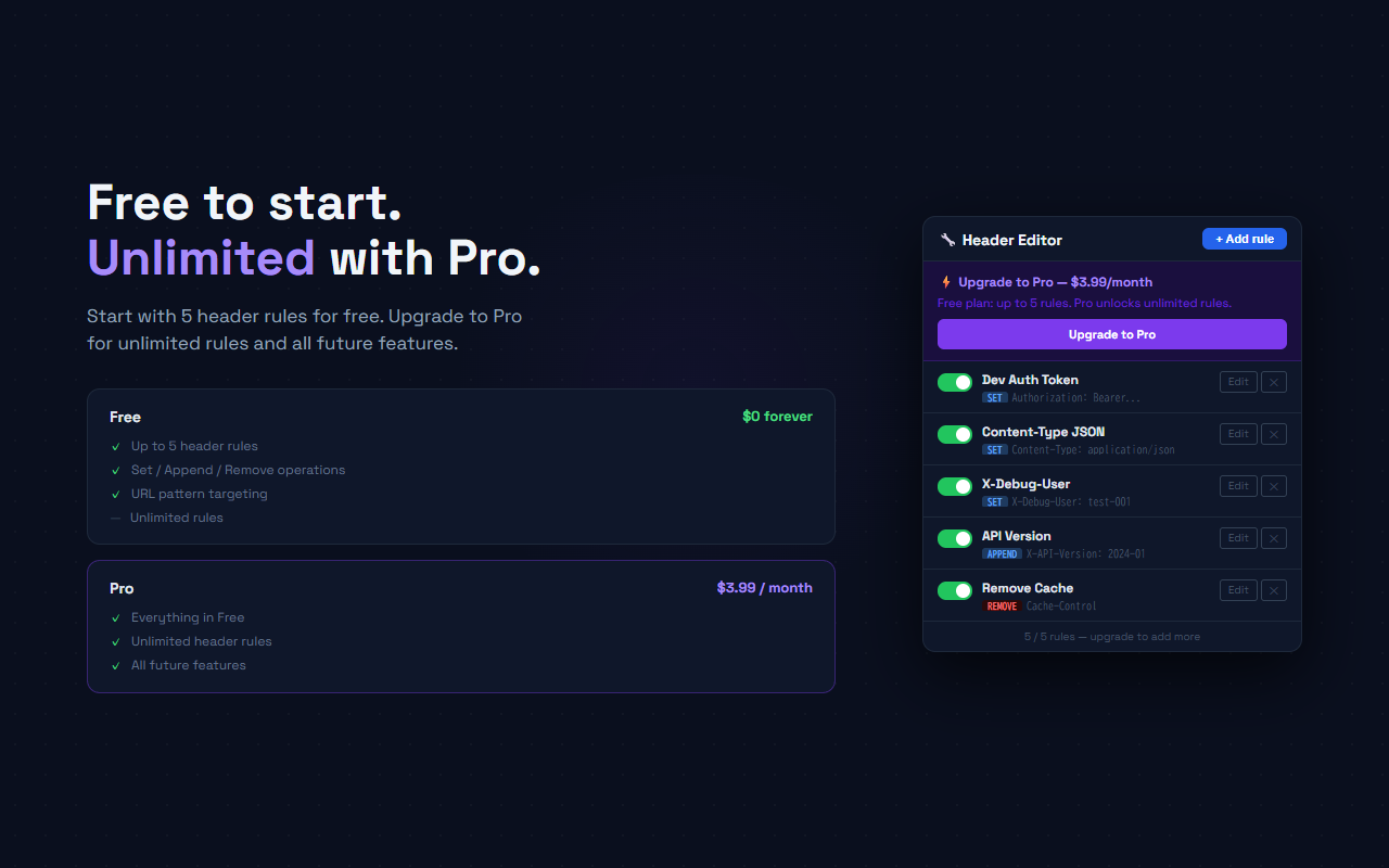 HeaderSmith screenshot 5