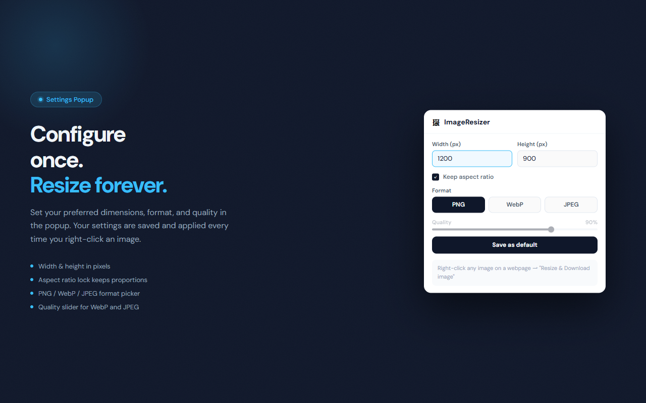 ImageResizer screenshot