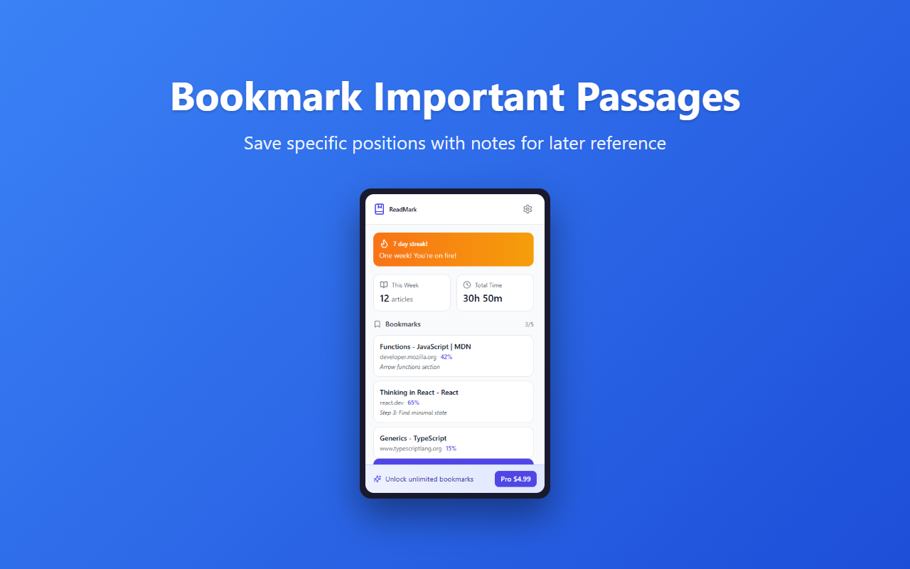 ReadMark screenshot 4
