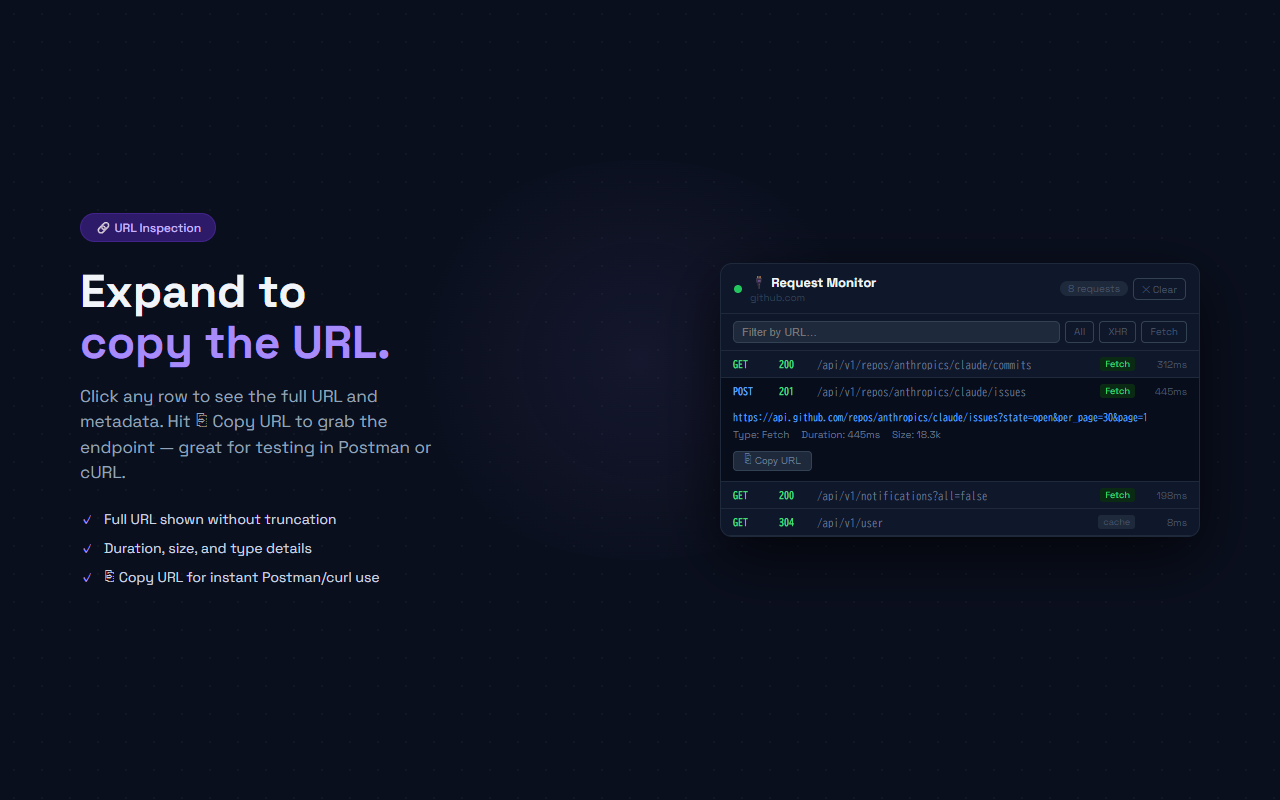 Request Monitor screenshot 3