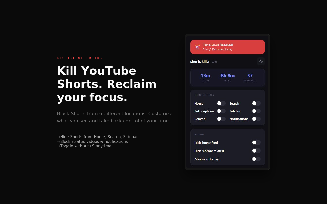 Shorts Killer screenshot 1