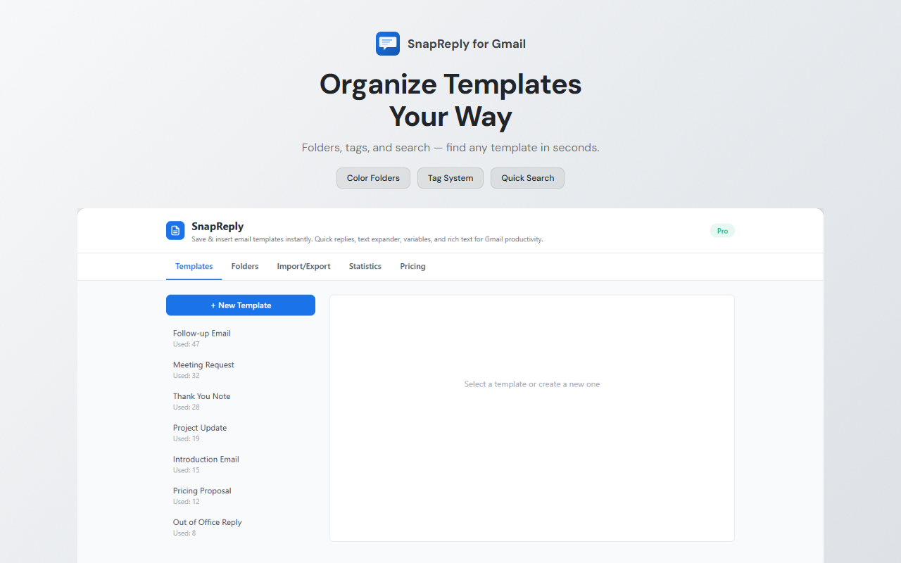 SnapReply for Gmail screenshot 2