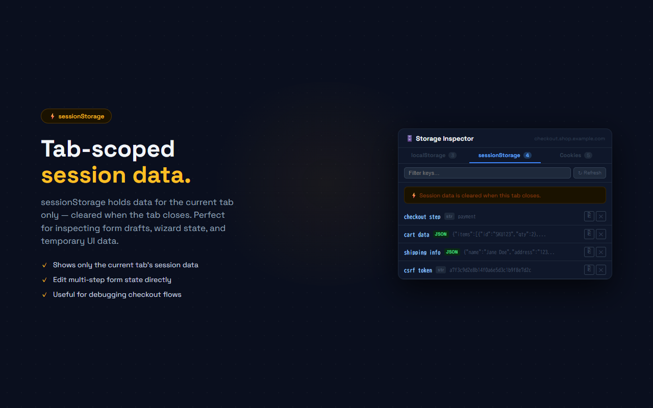 Storage Inspector screenshot 2