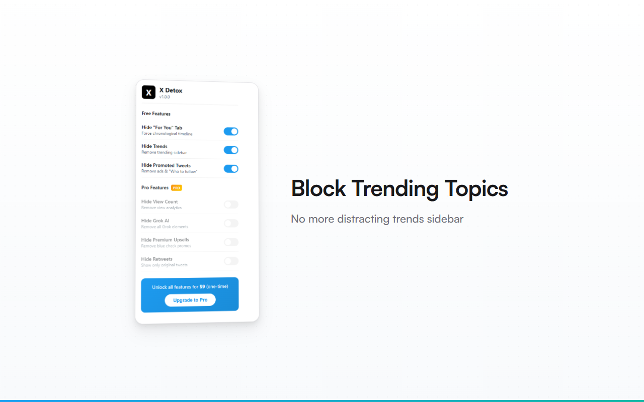 X Detox screenshot 3