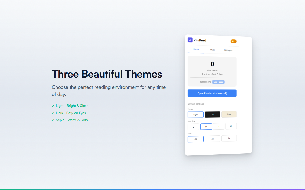 ZenRead screenshot 3